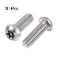 thumbnail image 5 of Unique Bargains Vis de Machine de Sécurité Torx M8x25mm Acier Inoxydable 304 Lot de 20, 5 of 5