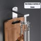 thumbnail image 4 of 1 paquete de ganchos de cocina giratorios de aluminio, 8 ganchos, ganchos de pared retráctiles para cocina, estantes de almacenamiento multifuncionales, adecuados para cocina y decoración ER, 4 of 5