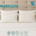 thumbnail image 2 of 4 Pack Almohadas Firme King Size + Fundas De Regalo, 2 of 9
