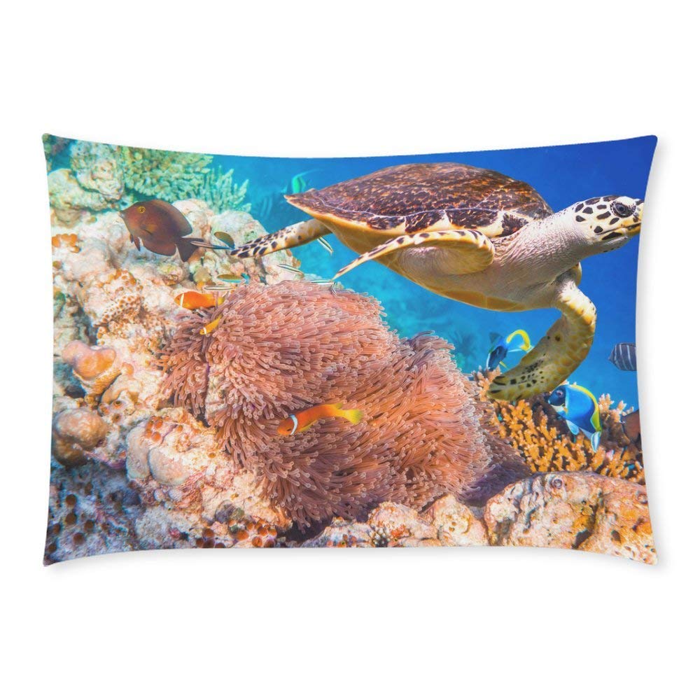 giant sea turtle pillow