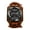 Brown, variant on Steampunk Leather Watch for Men: Analog Quartz Watch with Wide Leather Strap ,Large Dial with Three-Eye Decoration and Bar Scale - for Gifts
