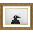 thumbnail image 1 of Pena, Jorge 18x14 Gold Ornate Wood Framed with Double Matting Museum Art Print Titled - Wig, 1 of 4