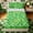 Green, variant on Erosebridal Pixel Checkerboard Grid Zipper Queen Comforter Set with Fitted Sheet and 2 Pillowcases for Girls Boys, Lime Green Game Square Zipper Bedding Set, Gamepad Reversible, 4 Pieces