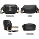 thumbnail image 3 of Bolso bandolera Damen Leder Bauchtasche, Schultertasche Umhngetaschen Damen, Bolso bandolera Breiter Gurt Mode Mit Abnehmbar Schultergurt, Schwarz, 3 of 5