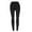 Black, variant on Women's High Waist Solid Color Yoga Leggings Activewear Fitness Training Pants