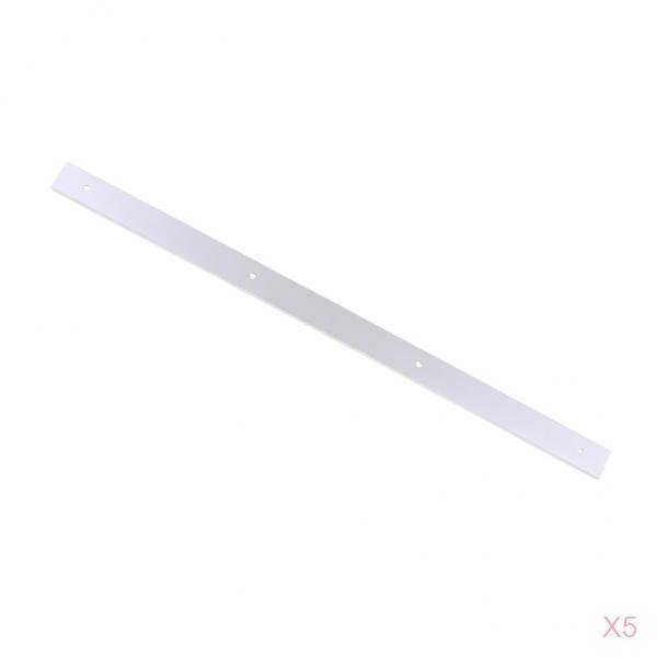 5pcs / set deslizante de 600 mm para ranura en T, ranura en T, herramienta de ranura para accesorio de riel de inglete Gloria Ranura en T para pista de ingletes