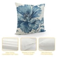 thumbnail image 4 of Blue Throw Pillow Covers Inch Chinoiserie Pillow Cover Spring Summer Blue Floral Outdoor Pillow Cases  Farmhouse Cushion Covers for Couch Sofa Bedroom Chinoiserie Decor, 4 of 5