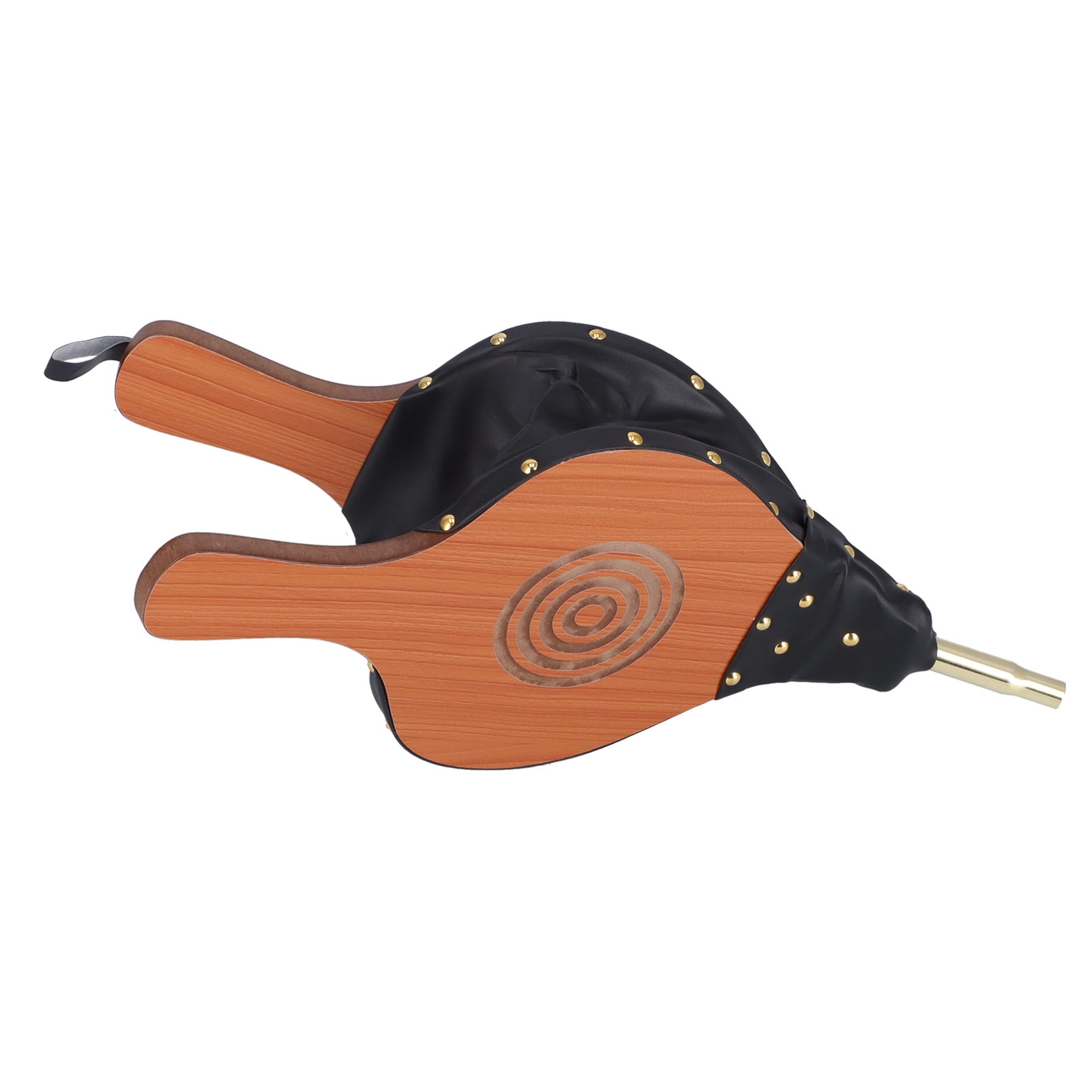 Fugacal Wood Fireplace Bellows Large Wood Air Blower Cast Nozzle with