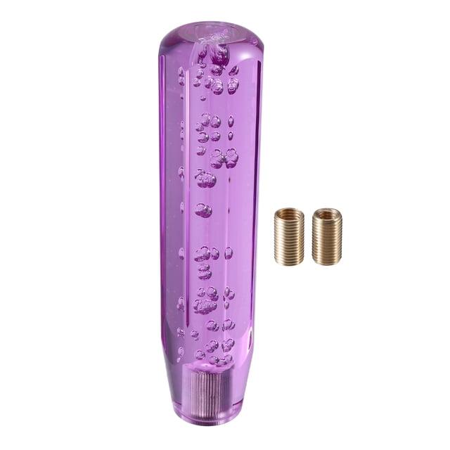 Engranaje Cambios Perilla Palanca, 20cm Universal para Auto Duradero Acrílico Morado