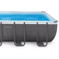thumbnail image 5 of Intex 18' x 9' x 52" Ultra Frame Rectangular Above Ground Swimming Pool with Sand Filter Pump, 5 of 6