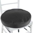 thumbnail image 1 of 14” x 14” Black  Chair Pad Outdoor Seating Cushion, 1 of 10