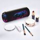 thumbnail image 2 of Disketp Futuristic Purple Panther A、 Estuche Organizador de Lápices de Cuero, Estuche de Oficina con Cremallera para Bolígrafo y Lápiz, 2 of 6