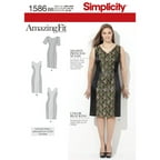Simplicity Pattern Plus Size Dresses, (20W-28W) - Walmart.com