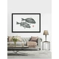 thumbnail image 5 of "Striped Seabream" Framed Painting Print, 5 of 5