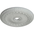thumbnail image 3 of 35 1/8"OD x 4 7/8"ID x 2 1/2"P Viceroy Ceiling Medallion (Fits Canopies up to 4 7/8"), Hand-Painted Frost, 3 of 6