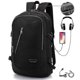 thumbnail image 1 of Student Backpack Usb Charging School Bag Youth Computer Bag S, 1 of 4