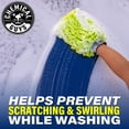thumbnail image 3 of Chemical Guys Chenille Premium Scratch-Free Microfiber Wash Mitt For Car Washing - Lime Green, Ultra-Soft Car Wash Glove, Swirl-Free Finish, Safe For Trucks, SUVs, Motorcycles, And More, 3 of 10