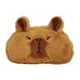 thumbnail image 3 of Estuche para lápices de capibara de peluche, organizador de papelería, bolso para bolígrafos, bolsa para animales de peluche Estilo B, 3 of 9