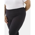 thumbnail image 6 of No Boundaries Faux Sueded Ankle Leggings, 27.5”Inseam, 1 or 2-Pack, Women's & Women's Plus Sizes XXS-4X, 6 of 10