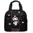 thumbnail image 3 of Bolsa de almuerzo promocional Sanrio Kuromi, bolso aislado para estudiantes de escuela primaria y secundaria, lonchera, 3 of 5