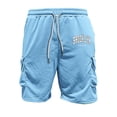 thumbnail image 5 of Brooklyn Graphic Short Sets for Men Relaxed Fit Crewneck T Shirt and Cargo Shorts 2 Piece Matching Set Mens Summer Outfits, 5 of 6
