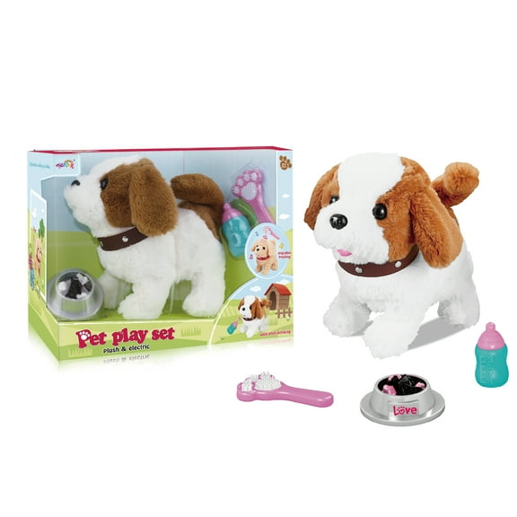 Set mascota con perrito de peluche Play Set HC771