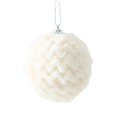 thumbnail image 3 of Adorno colgante para árbol de Navidad, decoración navideña para dormitorio Bola blanca, 3 of 9