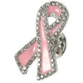 thumbnail image 3 of Broche Ruban de Sensibilisation au Cancer du Sein 1 Pce Épingle Décorative en Métal, 3 of 8