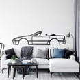 thumbnail image 4 of LaModaHome 1990 RX-7 Convertible Metal Silhouette Wall Art, 4 of 5