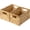 Natural (Water Hyacinth), variant on GRANNY SAYS Wicker Storage Baskets for Shelves, Brown Wicker Baskets, 2Pack