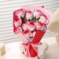 thumbnail image 1 of Jkkant Color-Changing Simulation Rose Soap Bouquet, Each Rose Hand-Carved from Gradient Color Soap, Unique Gift, 1 of 8