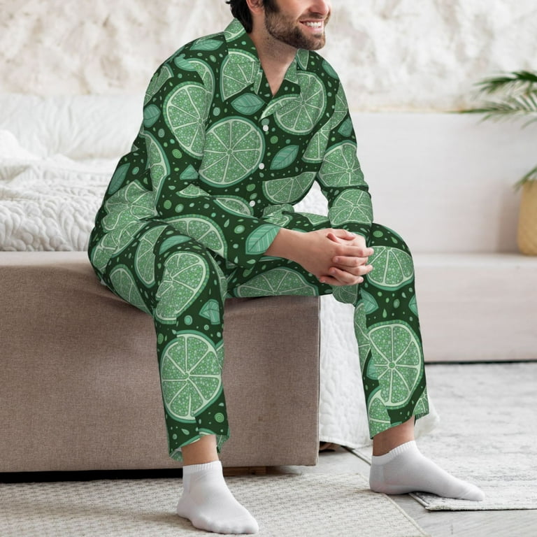 Lime green pajama set hotsell