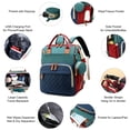 thumbnail image 4 of Bolsa de pañales Lamroro, impermeable, 3 en 1, con cambiador, 4 of 7