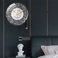 thumbnail image 5 of 12Inch Acrylic Round Wall Clock Silent Non-Ticking Decorative For Home Office, 5 of 8