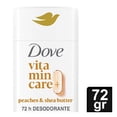 thumbnail image 1 of Desodorante Dove VitaminCare + en barra sin Aluminio 72 gr, Peaches & Shea Butter, 1 of 4