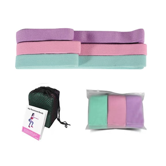 3pcs/set Long Resistance Bands for Working Out, Fabric Resistance Band, Stretch Bands for Exercise Bands Resistance Bands