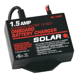 BATTERY CHARGER FOR MARINE / TRICKLE (Best Solar Trickle Charger)