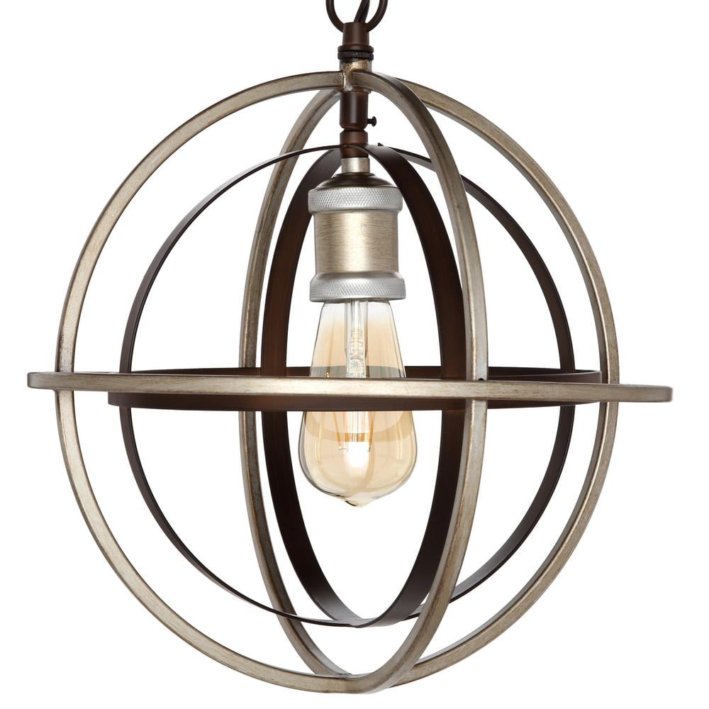 Home Decorators 1 Light Bronze And Champagne Pewter Orb Mini Pendant Home Decorators 1 Light Bronze And Champagne Pewter Orb Mini Pendant 1002428778 Com