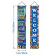thumbnail image 3 of 2 Pack World Flags Welcome Multilingual Greeting Hanging Polyester Wall Decor For Classroom And School And Soccer Party, 3 of 6