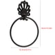 thumbnail image 2 of Toalla de mano de baño Anillo Toalla de casa Vintage Soporte de anillo de papel higiénico Hierro Fundido - Toallero Scienceny  HA3669-01B, 2 of 6