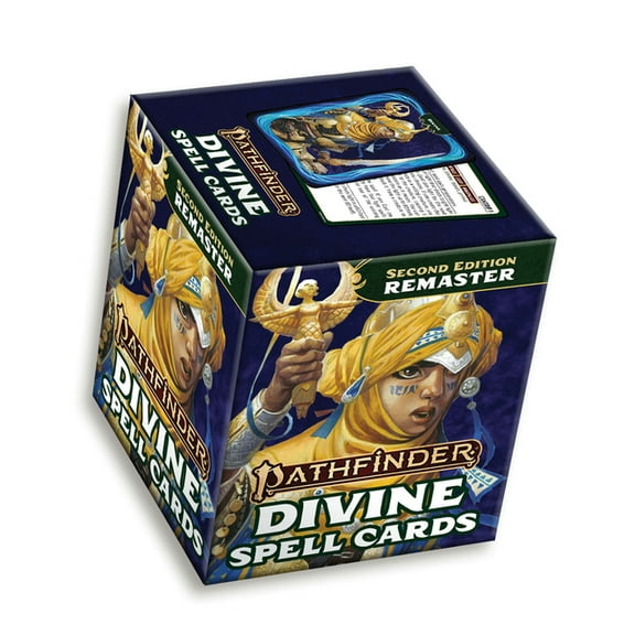 Pathfinder Divine Spell Cards (Remastered) (P2), (Hardcover)