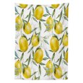 thumbnail image 3 of Ambesonne Garden Tablecloth Rectangular Table Cover, Vibrant Citrus Plants, 52"x70", Olive Green Yellow, 3 of 4