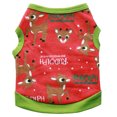 thumbnail image 2 of BNNG Holiday Dog And Cat Pullover Festive Pet Christmas Sweater Pet Clothing Dog Clothing Christmas Fawn Cotton Small Dog pet Vest Cute Cartoon Dog Christmas Pullover Santa Claus Pet Knitwear, 2 of 3