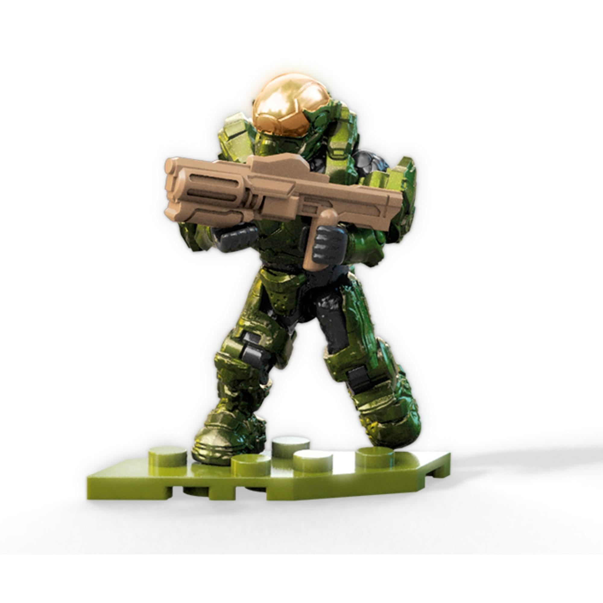Halo Mega Bloks Set #97349 UNSC Crimson Spartan Scout w/ Tactical Shotgun Figure 