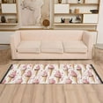 thumbnail image 2 of Yayeee Runner Rug for Bedroom 2'x6' Machine Washable Hallway Non Slip Mat, Pink Ice Cream Pattern, 2 of 8