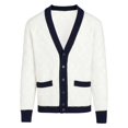 thumbnail image 5 of Mens Sweaters Knit Tops Blouse Men Autumn Winter Outdoor Daily Casual Long Sleeve Pullover Knitwear, 5 of 6