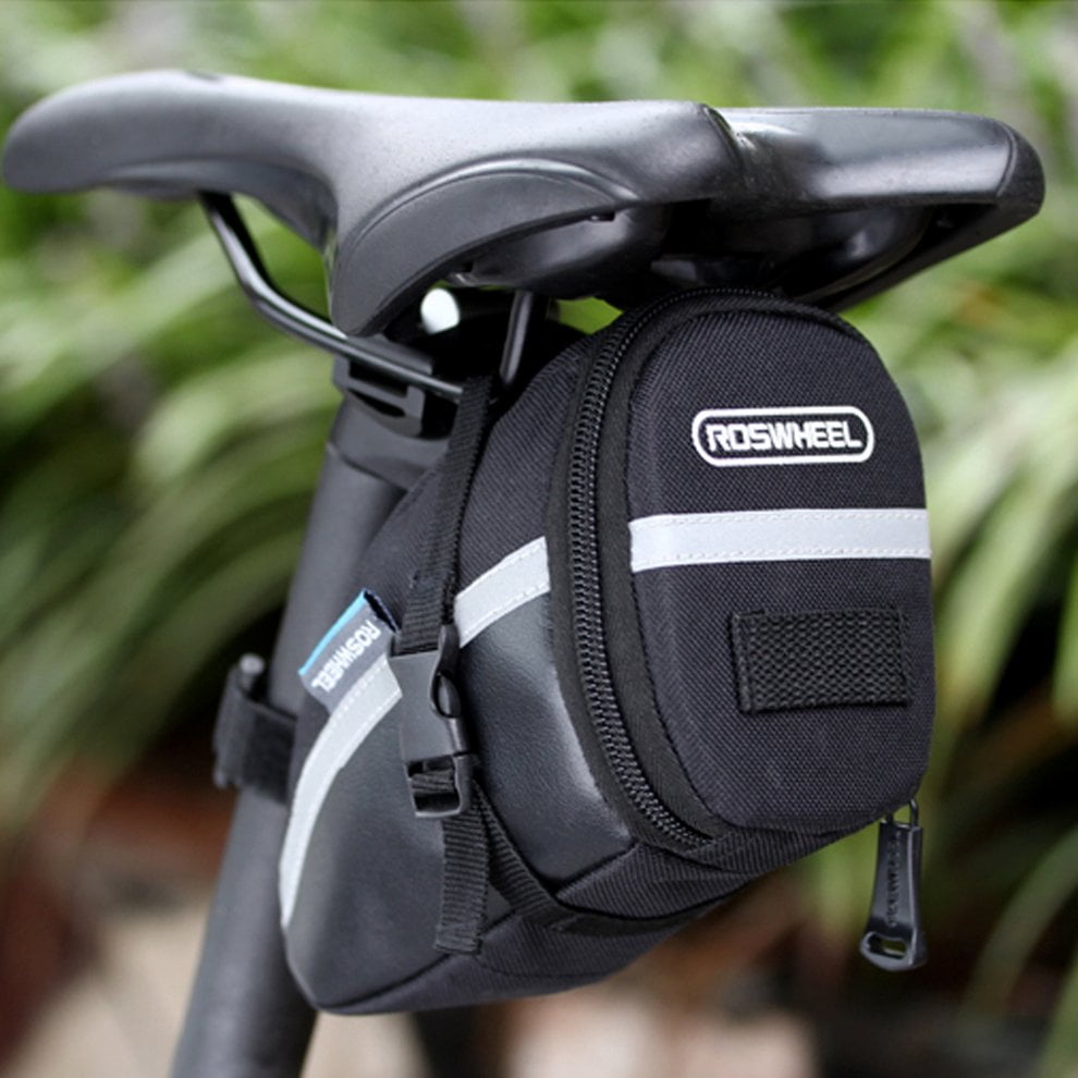 Bike Saddle Bag Bicycle Under Seat Storage Outdoor Rear Tail Pouch Cycling Bag