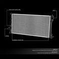 thumbnail image 2 of Nuvision for 13-20 Toyota 86 Scion FR-S Subaru Brz OE Aluminum Core Radiator DPI 13347, 2 of 6