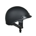 thumbnail image 4 of CHCYCLE Motorcycle Half Helmet Large, Matte Black, 4 of 6