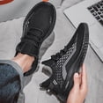 thumbnail image 2 of Mens Shoes,Athletic Sneakers for Running Training And Casual Everyday Wear With Lightweight Breathable Comfort Design,Shoes for Men,Black,10, 2 of 6